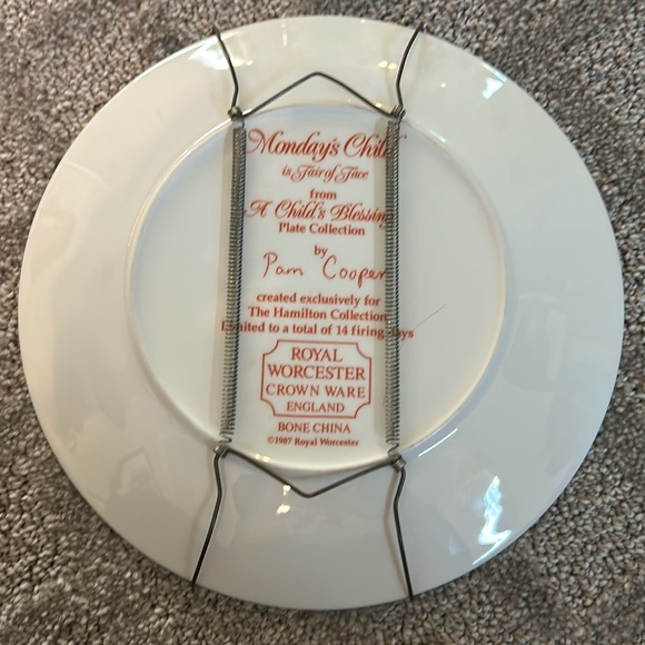 set of 4 cat plates, Ranging from 1987-1990. - Picture 5 of 13